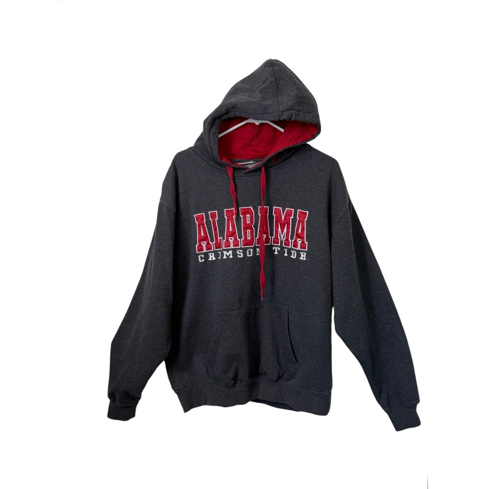 Stadium Athletics Gray Alabama Crimson Tide Solid Hoodie, XL